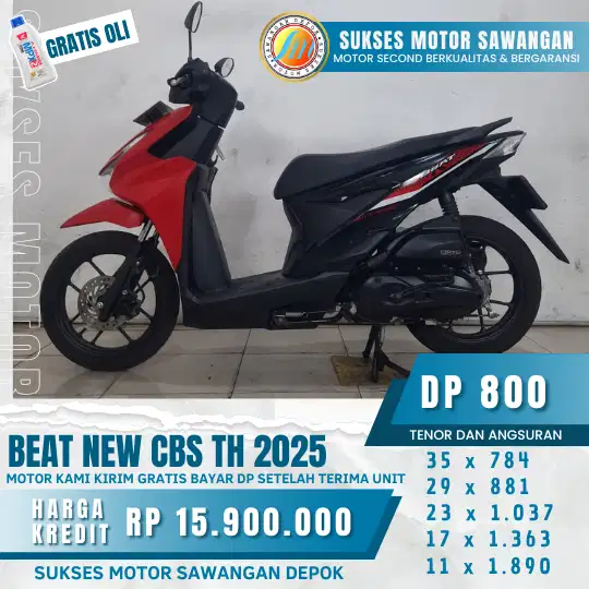 (SUKSES MOTOR) BISMILAHHIROHMANNIROHIM REDY STOK MOTOR MATIC DAN SPORT