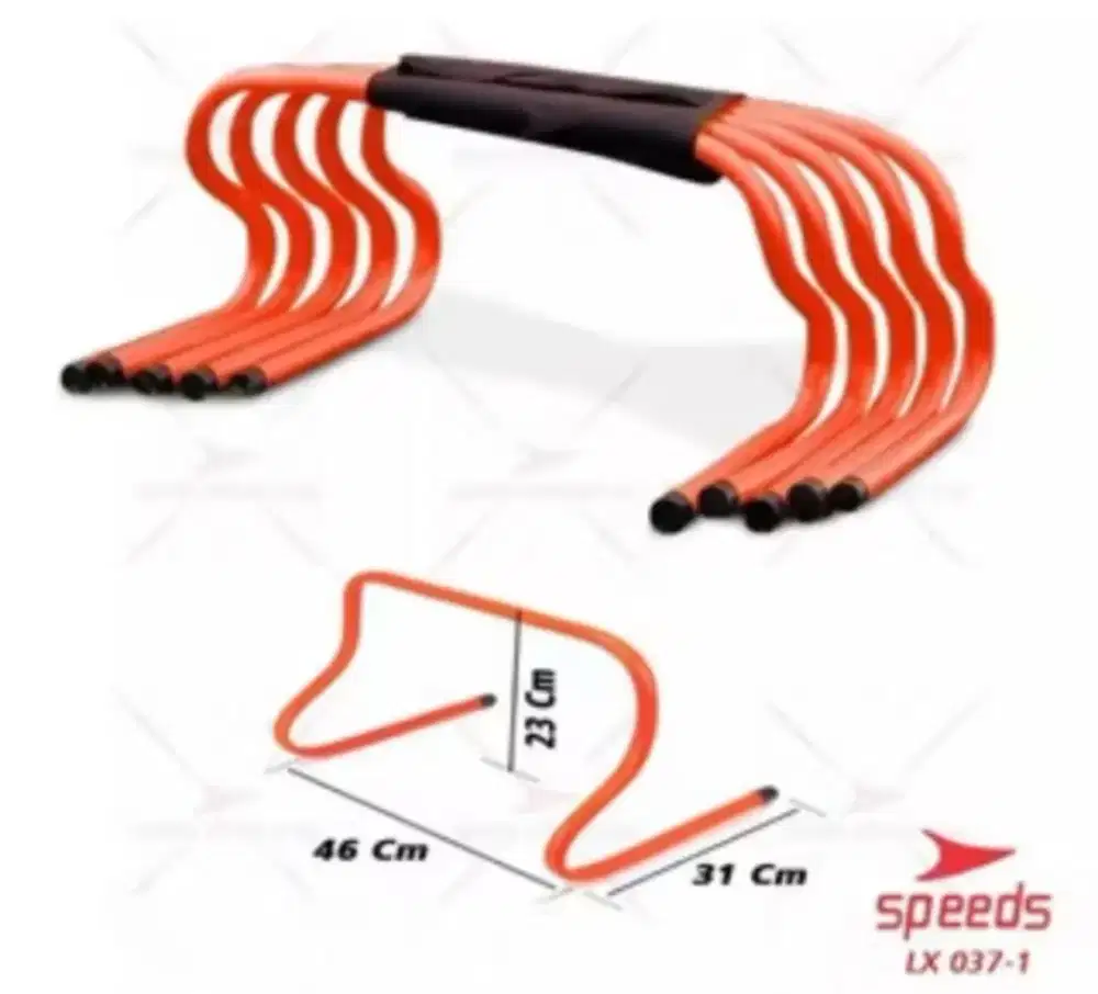 Hurdle 5 pcs Speed kondisi masih bagus