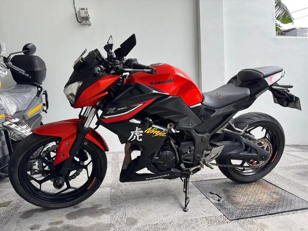 kawasaki z250 2017