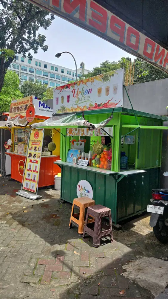 Disewakan Booth Jualan Lokasi Strategis