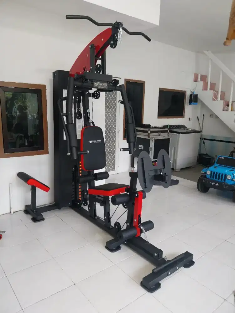HOME GYM LEG PRESS NEW TLHG 011 ALAT FITNESS MULTI BEBAN 75 KG