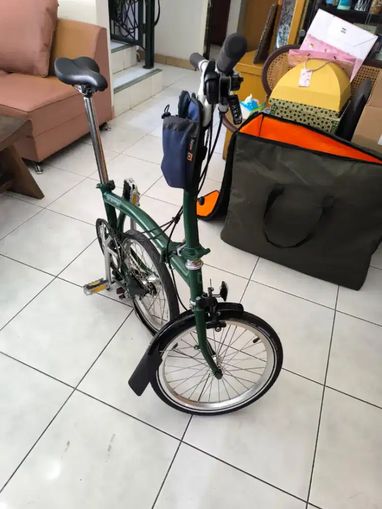 Sepeda Brompton M6 like new