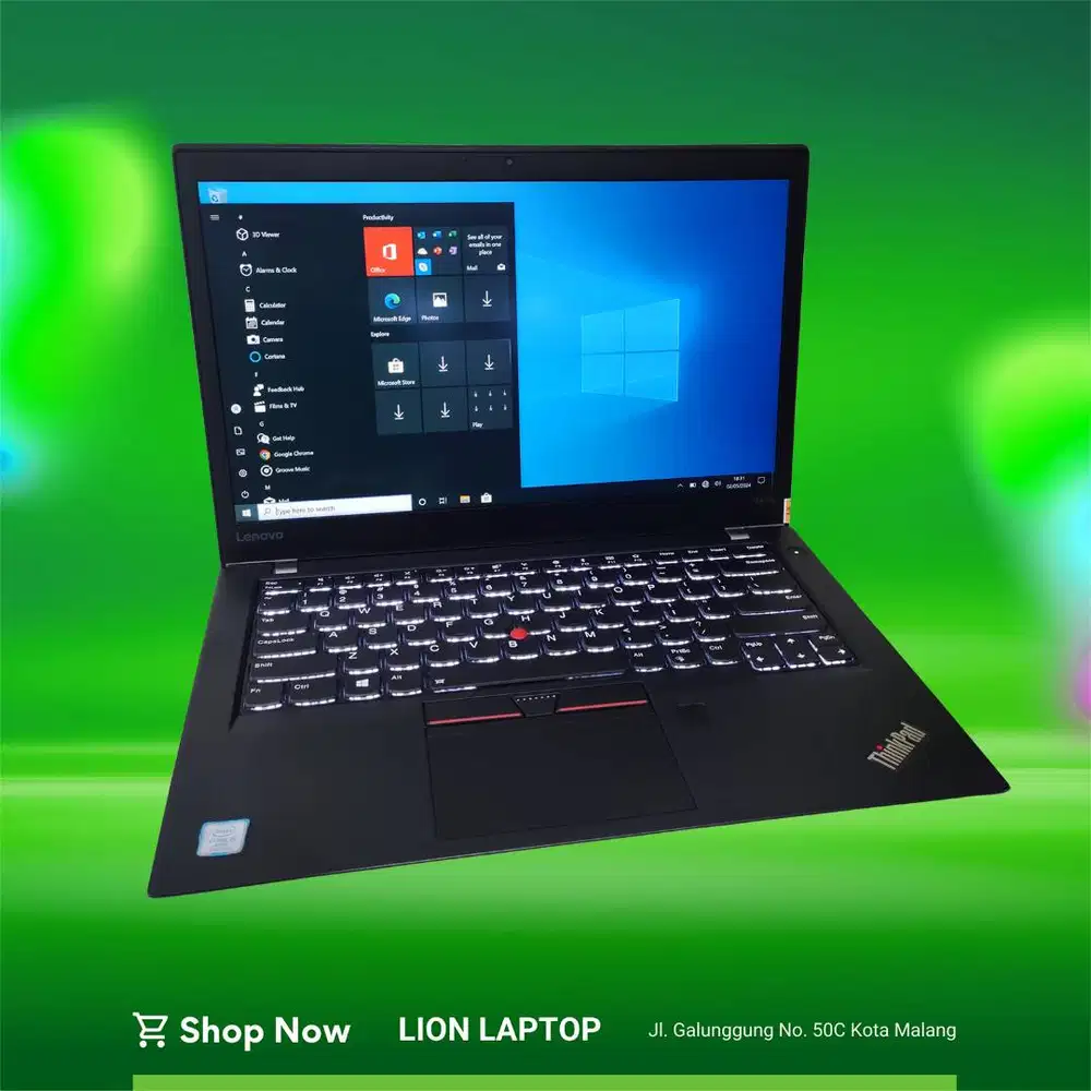 Core i5 Gen 7 RAM 8GB SLIM TOUCHSCREEN Lenovo Thinkpad T470s [12|04]