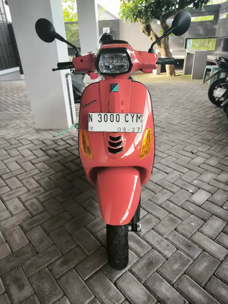 Vespa S125 Orange Tramonto