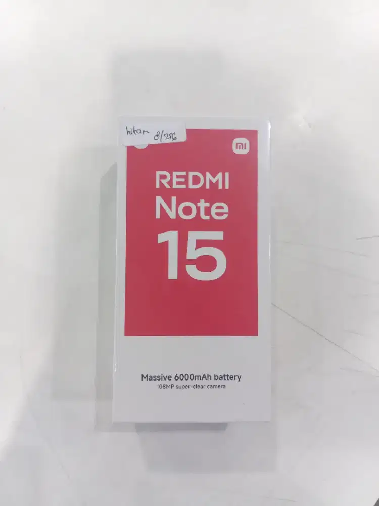 Redmi Note 15 8/256 diskon 3% bisa diantar gratis ongkir