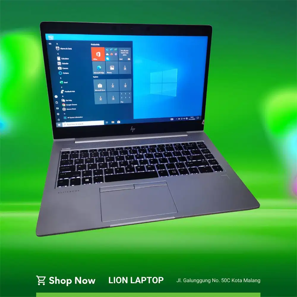 FUll Aluminium Body Core i7 gen 8 8/256 HP Elitebook 840 G6 [12|04]