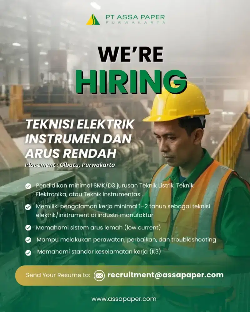 Kepala teknik mekanik dan elektrik