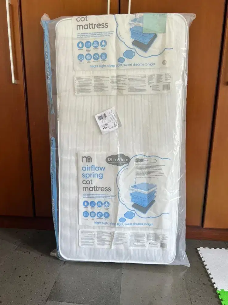 Baby mattress Mothercare 120x60cm
