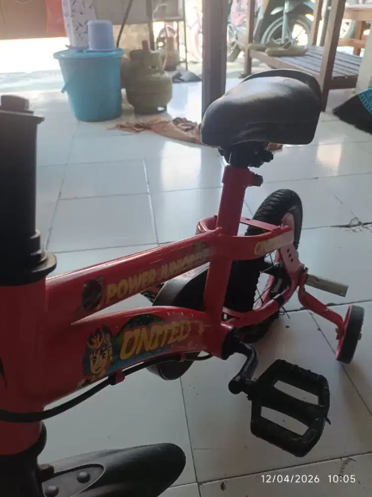 di jual sepeda anak uk 12