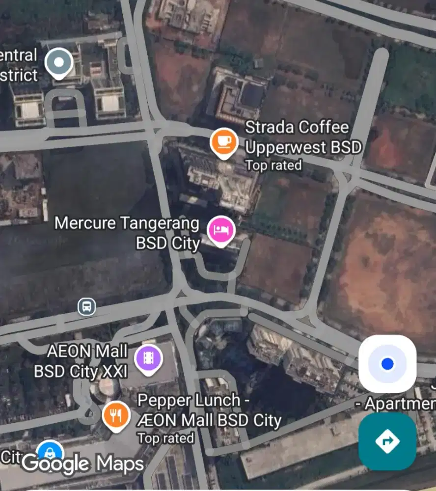 Dijual Tanah Komersial CBD BSD City Strategis dekat AEON Mall dan Toll