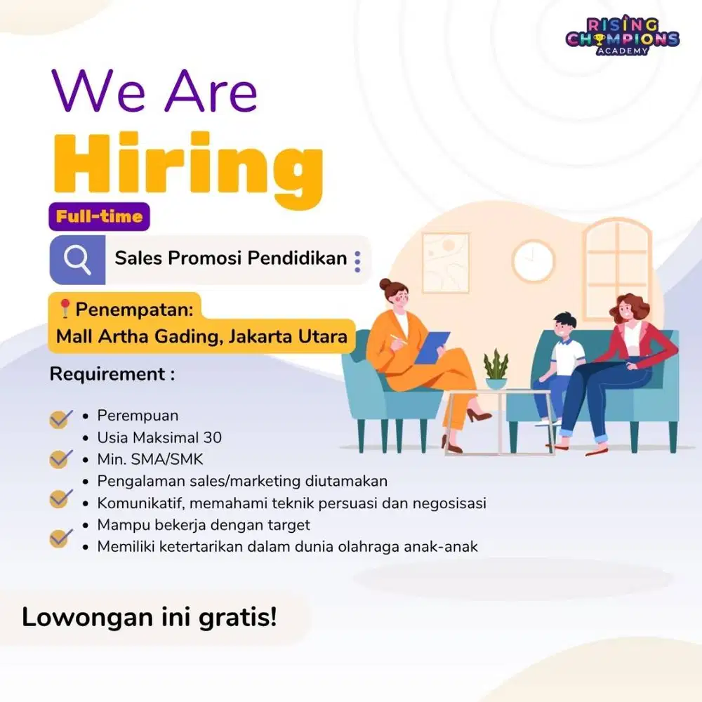 Sales Promosi Pendidikan