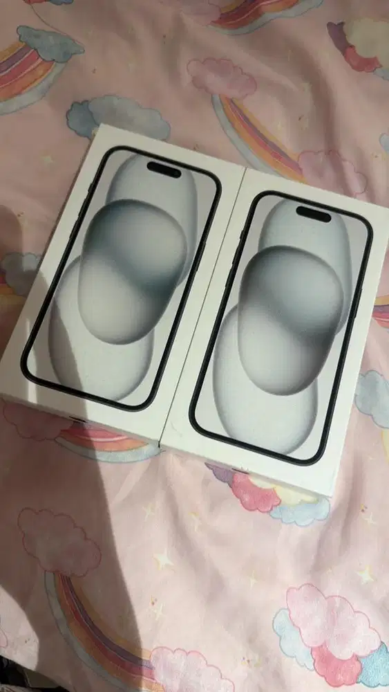 Iphone 15 biasa 128 gb midnight