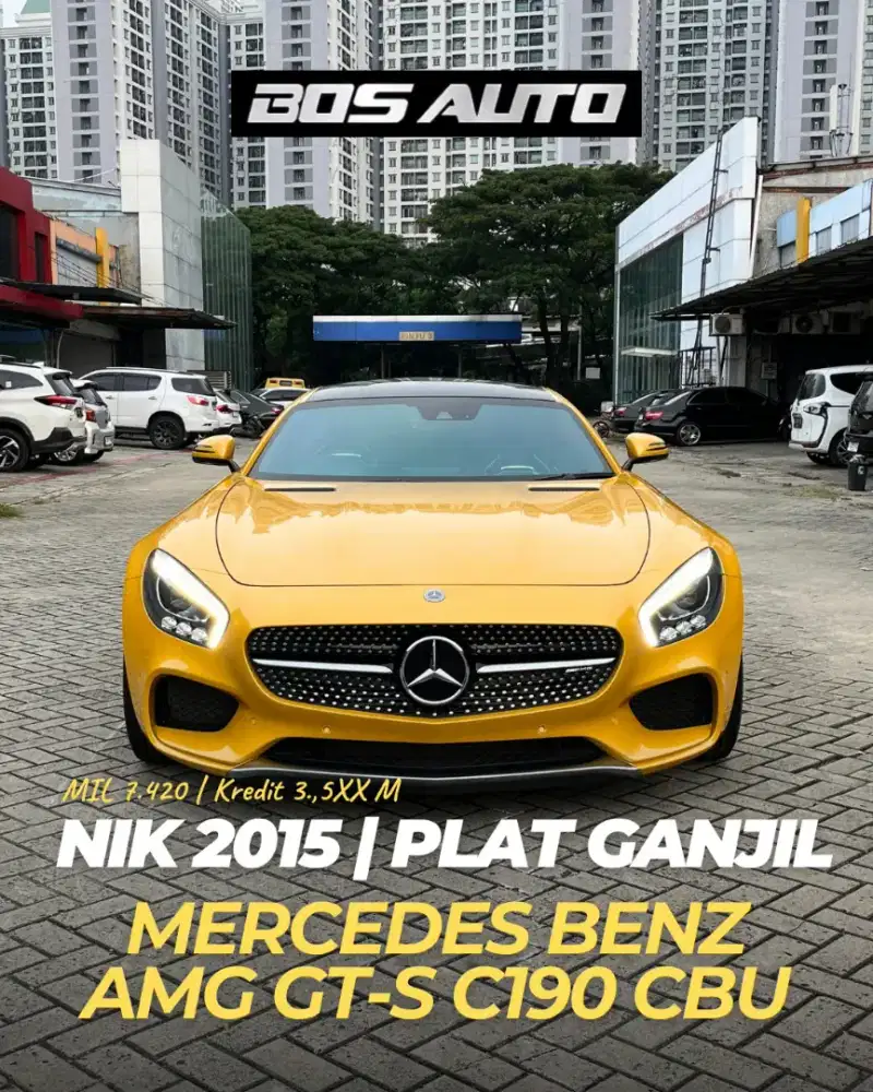 Mercedes benz GTS Amg 2015