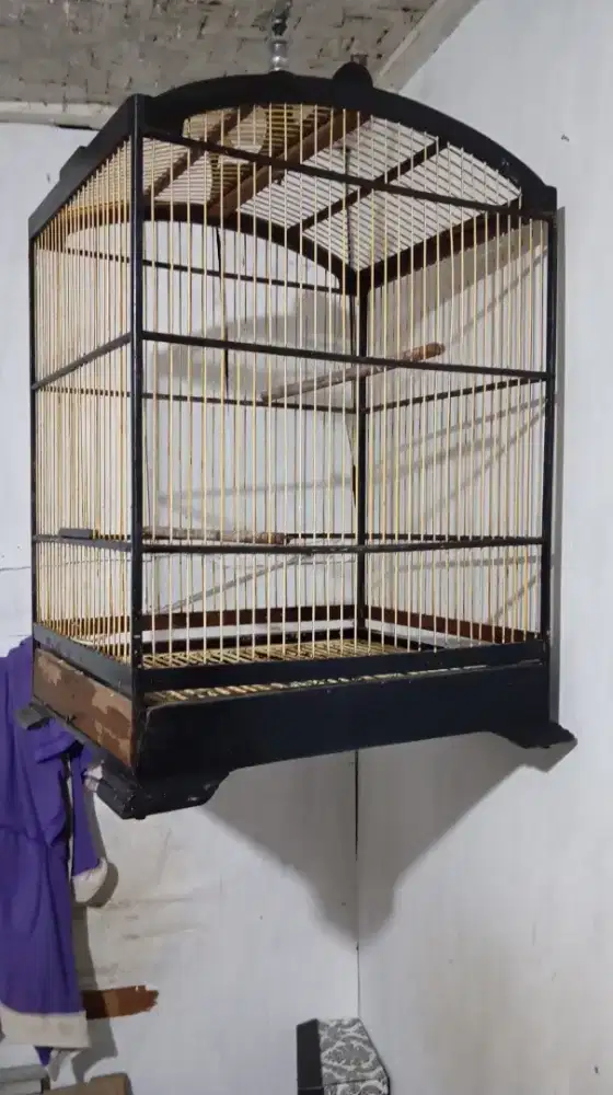 Sangkar jati ruji fiber UK 60x45x35cm