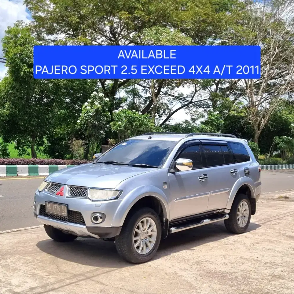 Mitsubishi Pajero Sport 2.5 Exceed 4x4 A/T 2011