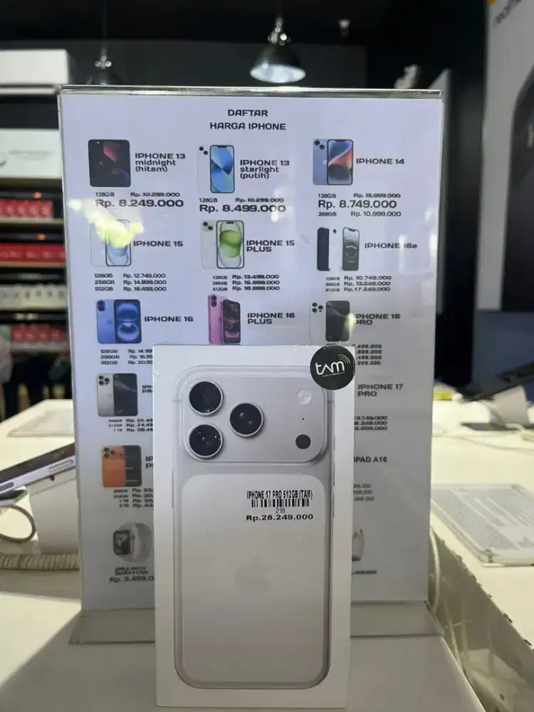 iPhone 17 pro 512gb ATLANTIS DAHSYAT