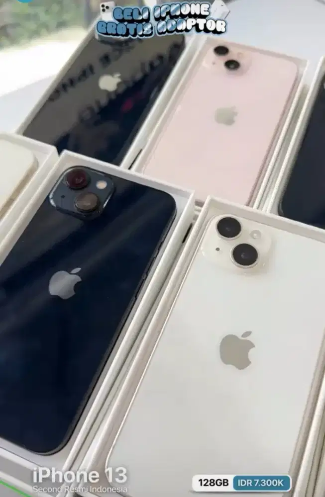 iPhone 13 second iBox tanpa DP