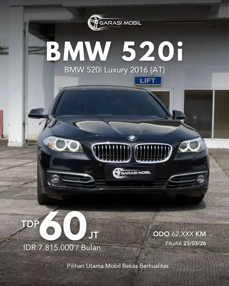 BMW 520i Luxury 2016 (AT)