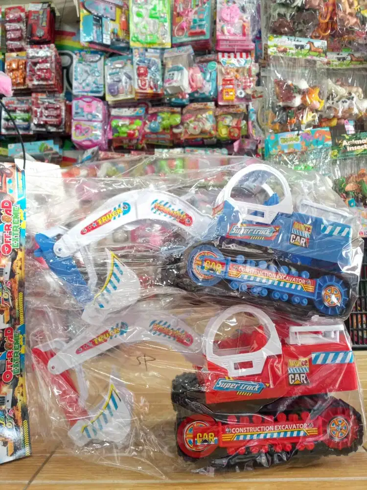 mainan anak  excavator besar