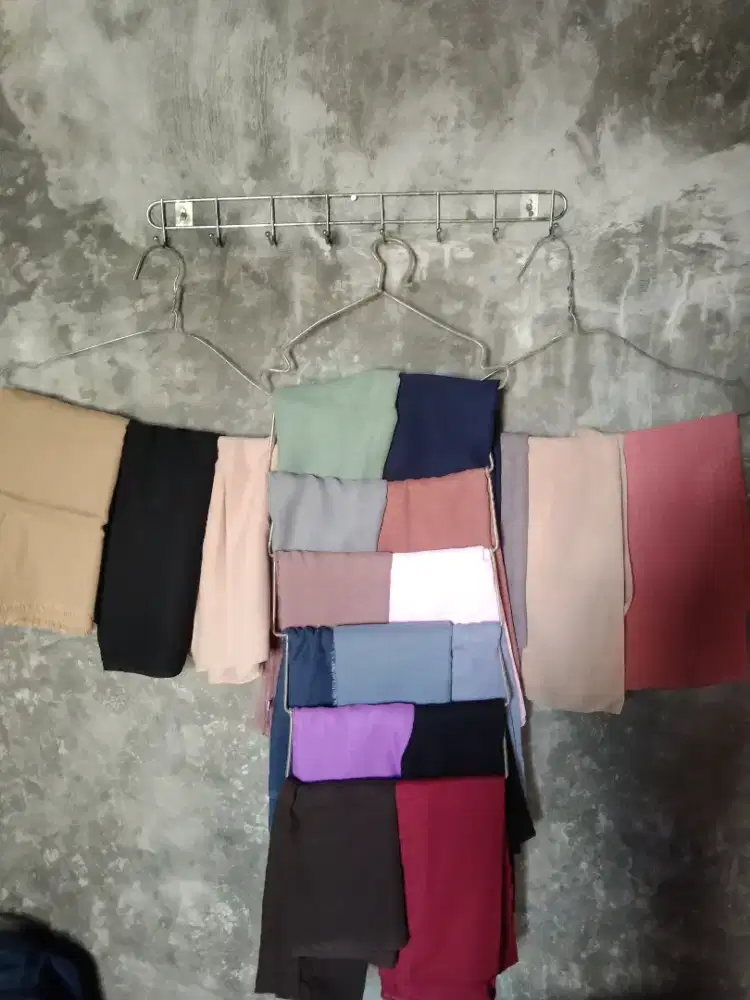 hijab pasmina model plos