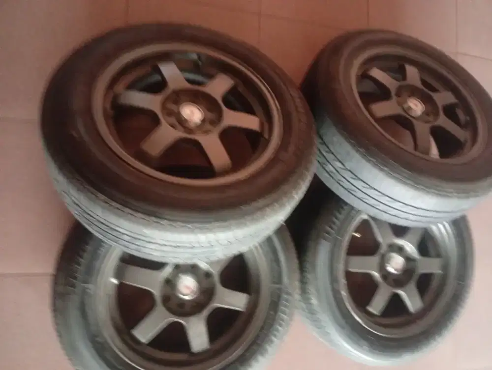 Velg te37 ring 15 double pcd 4x100/114