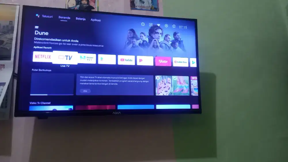 Mau d jual smart android digital Aqua 32 inc no minus