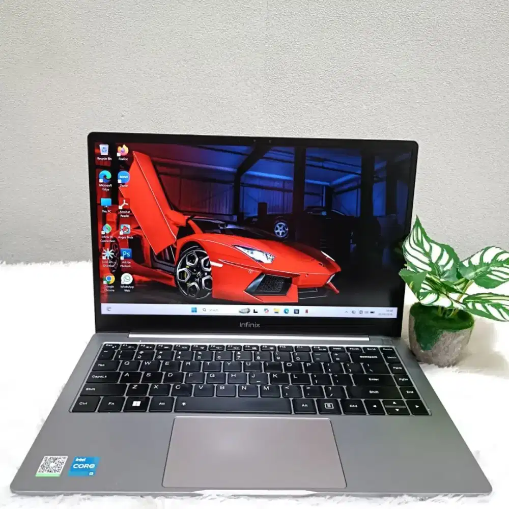 INFINIX INBOOK X2 INTEL CORE I3 1115G4 RAM 8GB SSD 256GB LAYAR 14.0