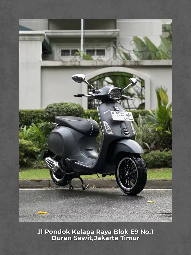 PIAGGIO VESPA SPRINT 150 IGET ABS LED TH 2020 GREY TITANIO Perfect Con