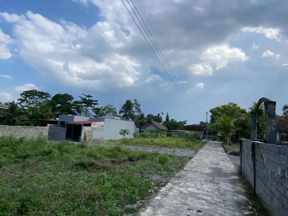 Tanah Jogja SHM Siap Bangun Dekat Pasar Jangkang