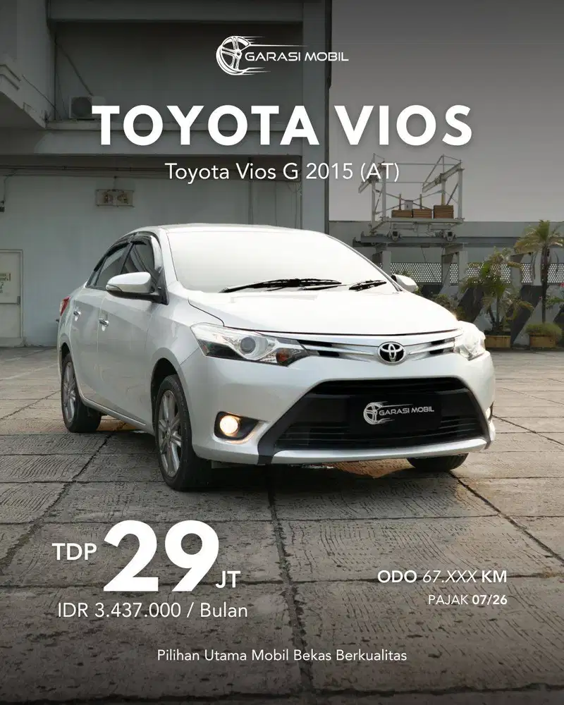 Toyota Vios G 2015 (AT)