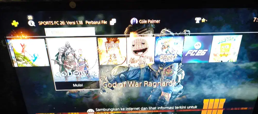 Jual ps4 slim 1 tera full game original stik 2 ada dus ya lengkap