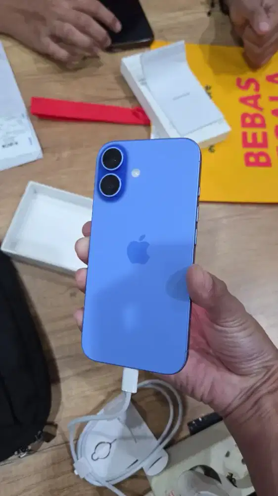 iPhone 16 256 GB Blue (New Non Segel/BNOB).