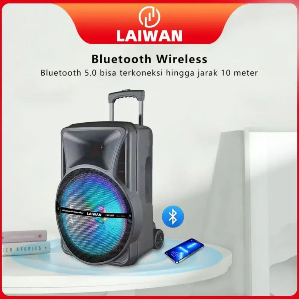 BARU SPEAKER Bluetooth  BESAR 12 Untuk Aula, Meeting Dll