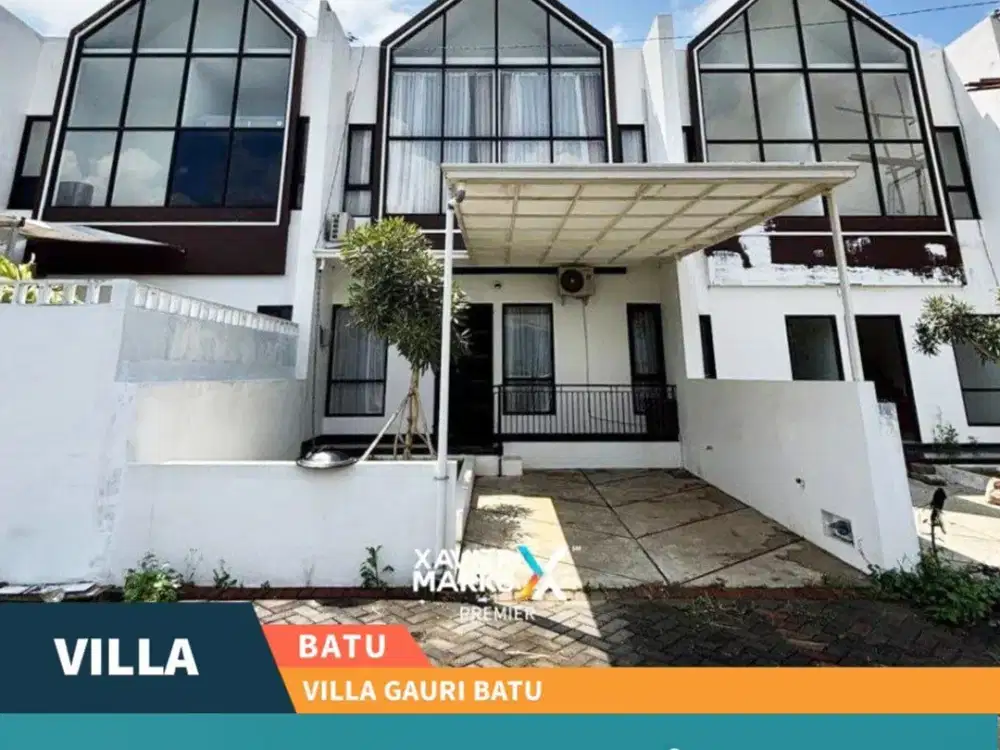 Dijual Villa Terawat Full Furnish Dg Area Carport Bercanopy Siap Huni Aktif Disewakan Dekat Wisata Baloga dan Taman Dolan di Gauri Akratama Bumiaji