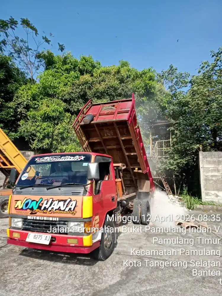 Jasa angkut puing dan pengurugan