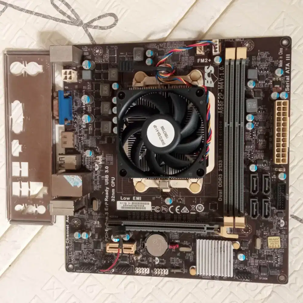 AMD A6-6400K + ECS A68F2P-M4