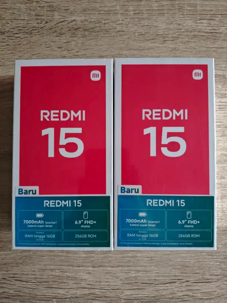 Redmi 15 8/256 NEW RESMI