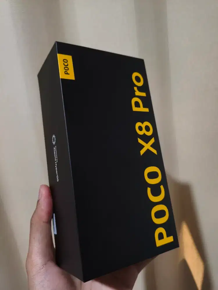 Poco X8 Pro 8/512 GB (Pake 3 hari) Like New Plastikan