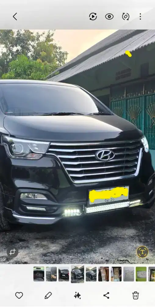Hyundai H1 royal diesel 2019 km rendah