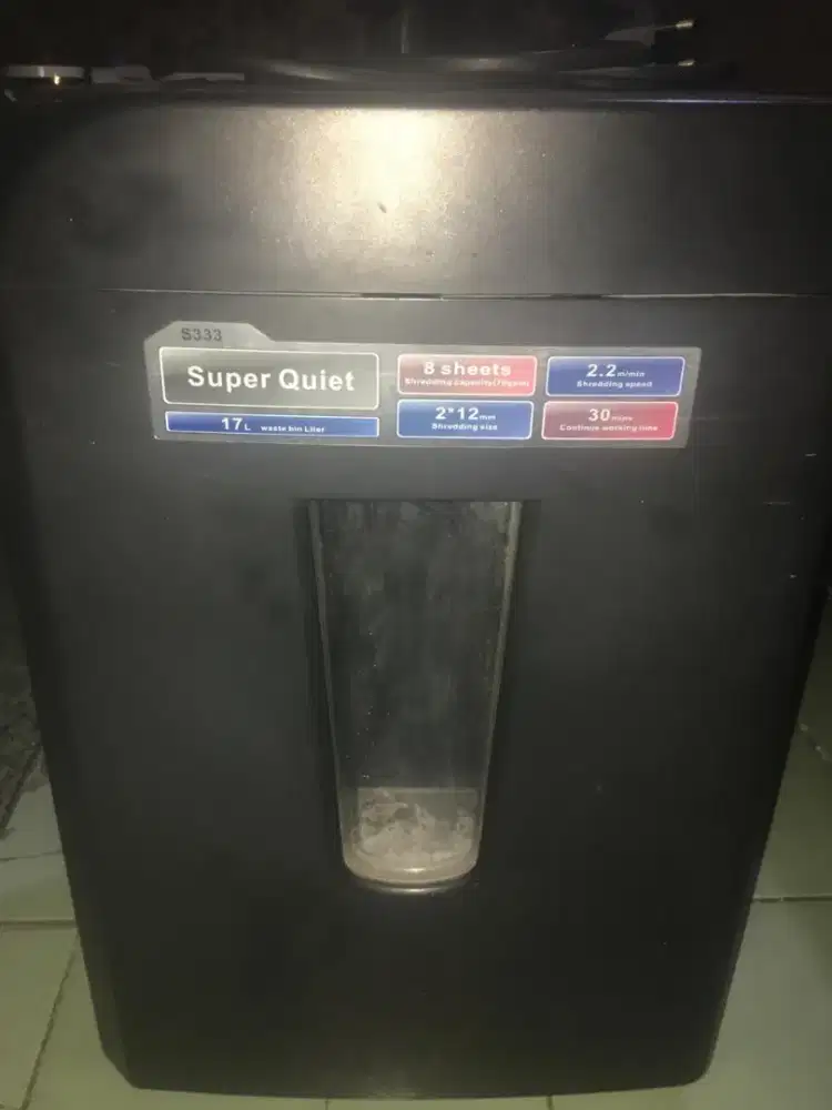 Mesin penghancur kertas ( KRISBOW S333 )