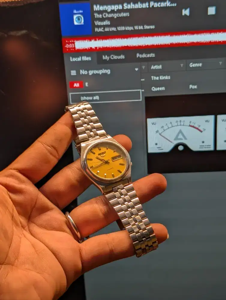 Jam tangan vintage jadul retro rare from Seiko 5 automatic Made Japan