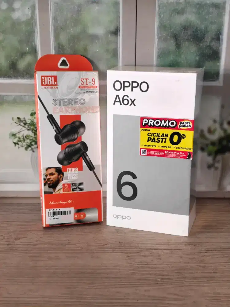 OPPO A6X RAM 12/128 FREE HEADSET DAM OPPO CARE 300K