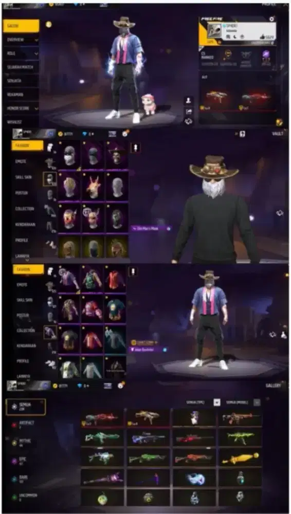 Jual free fere terpercaya