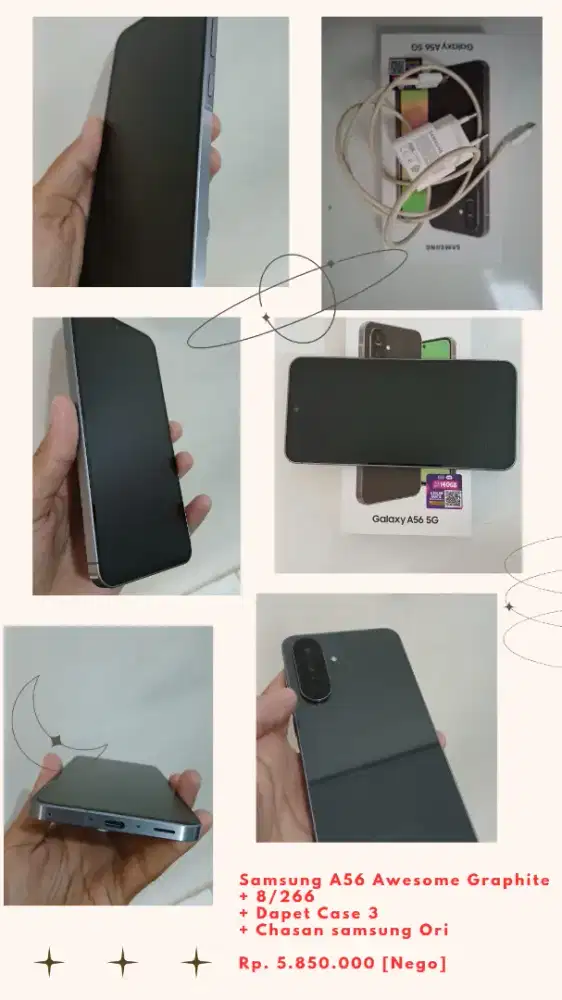 Samsung A56 Awesome Graphite