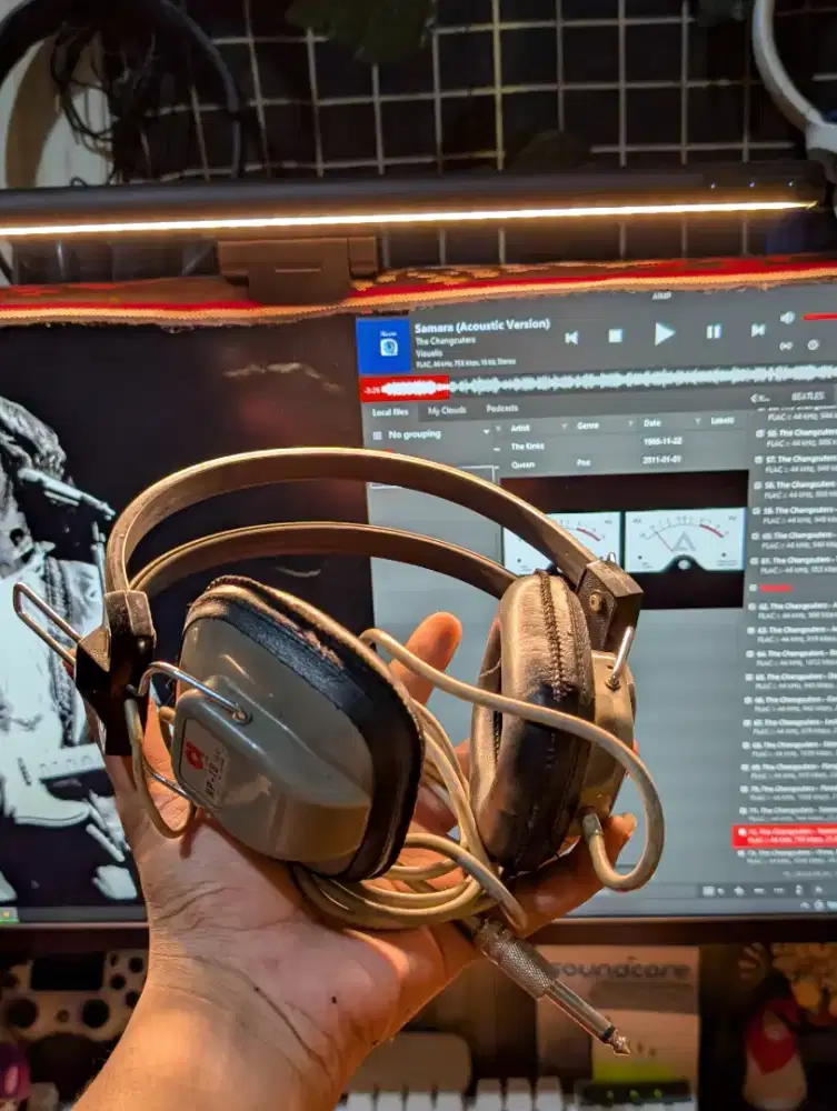 Headphone Headphones Headset Vintage Retro Monitoring by ACE TONE HP10