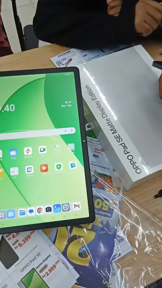 Oppo pad se matte display