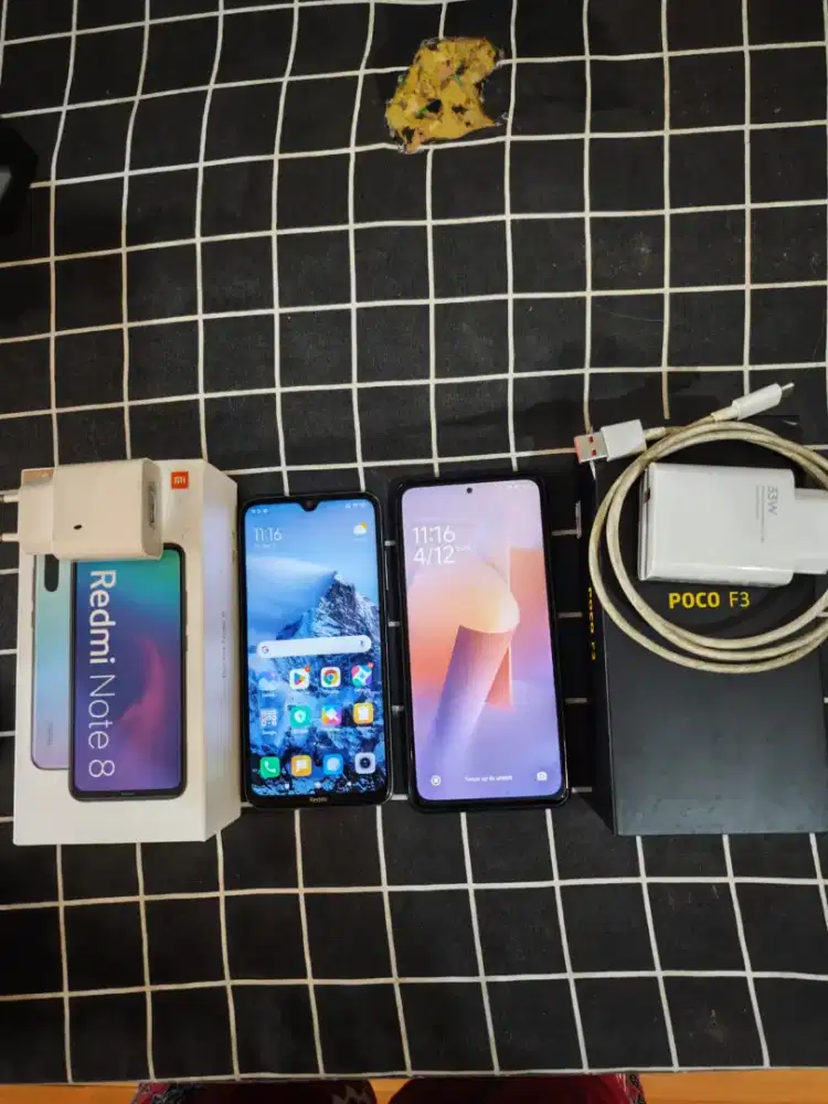 Dijual Poco F3 6/128 bonus Redmi Note 8 6/128