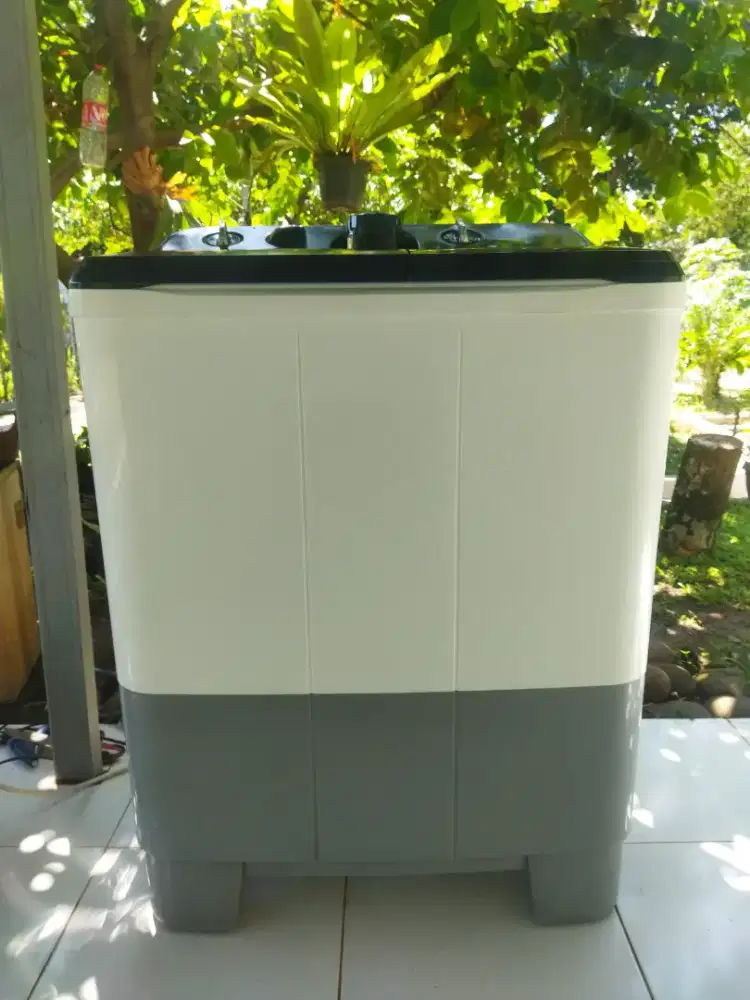 Mesin cuci 2 tabung panasonic ukuran 9kg