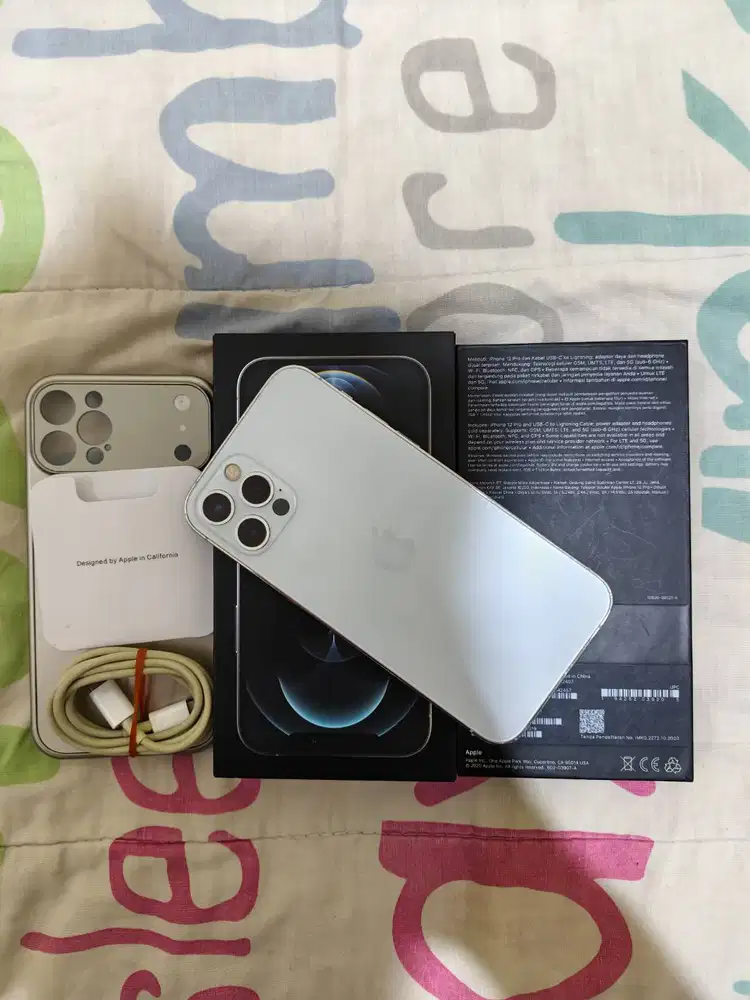 iPhone 12 Pro 256 ID/A Fullset Digimap Resmi Indonesia