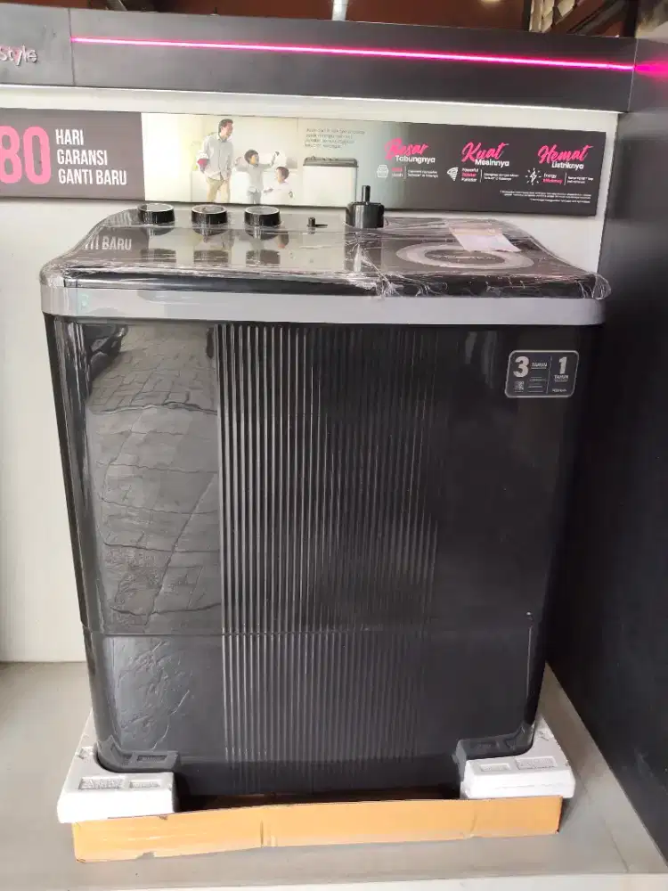 Promo 0% Mesin Cuci Reiwa 2 tabung